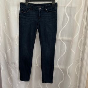 Ann Taylor, Dark Wash, Modern Fit, Low Rise, Skinny Jeans, Size 4